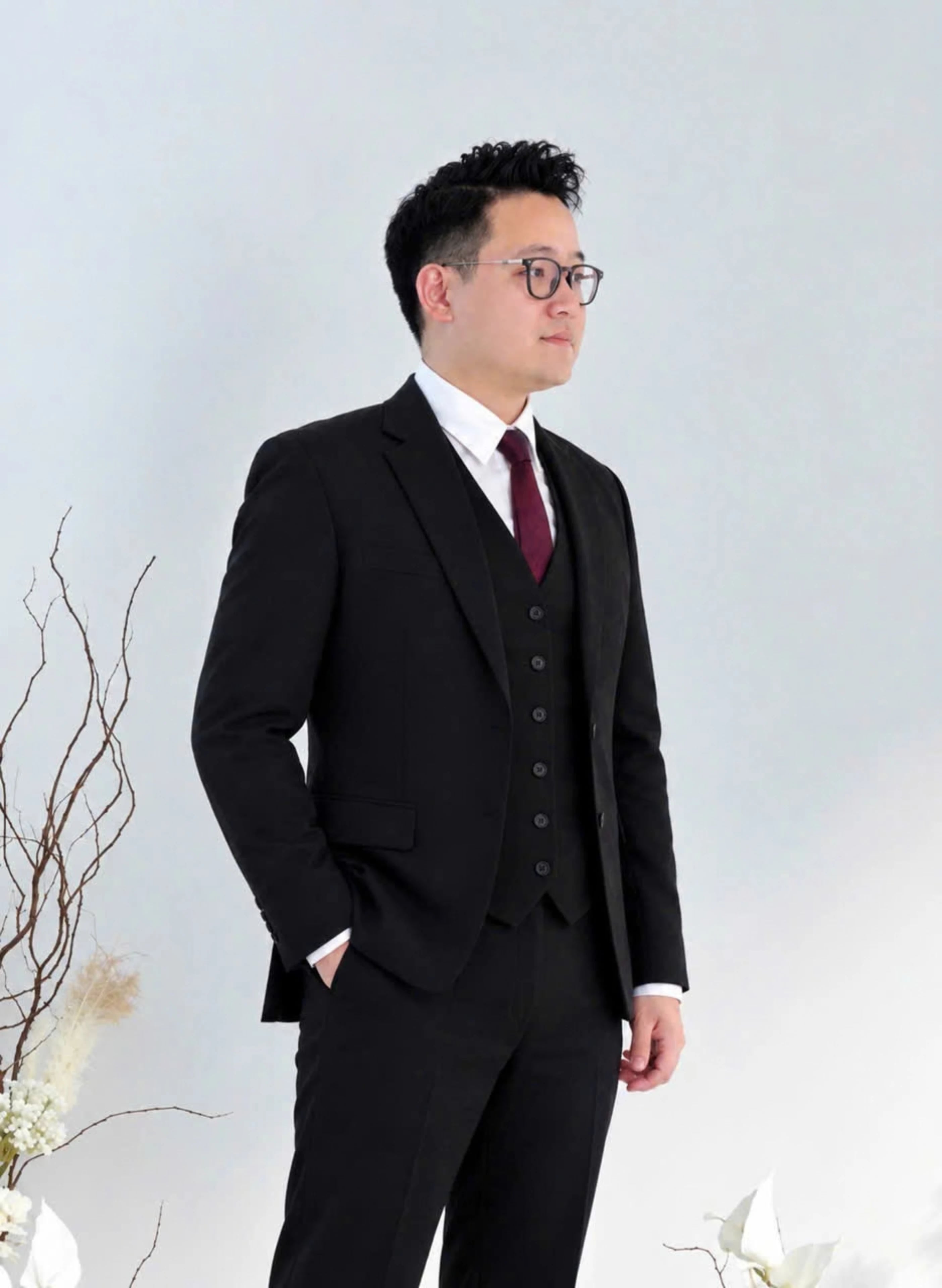 Ảnh chú rể Chu Hải Long